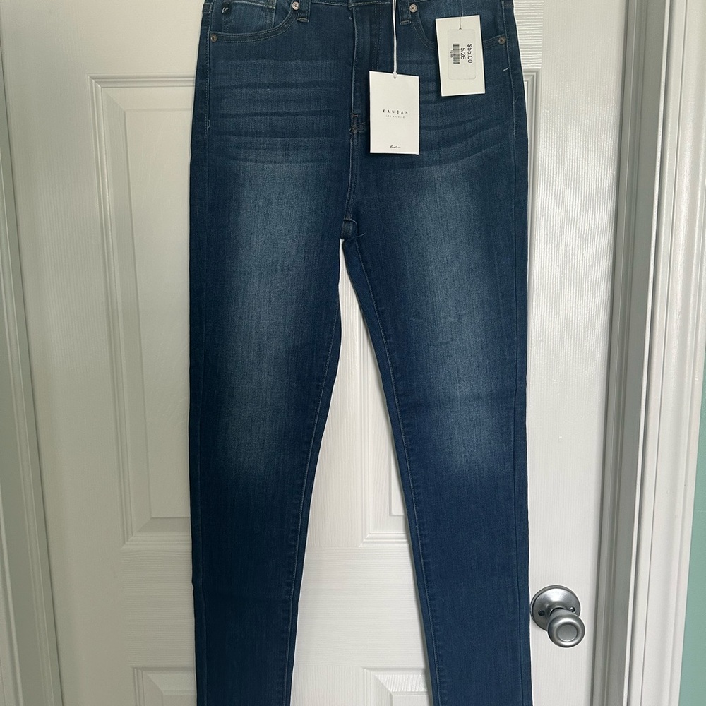 KanCan Women's Dark Blue Skinny Jeans